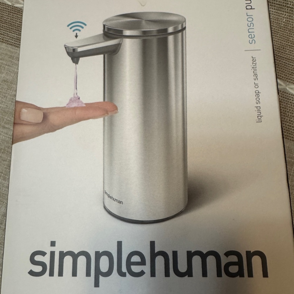 Simplehuman Stainless Steel Touch-Free Dispenser